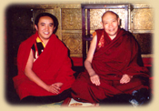 Trulshig Rinposche and Sang Sang Rinpoche